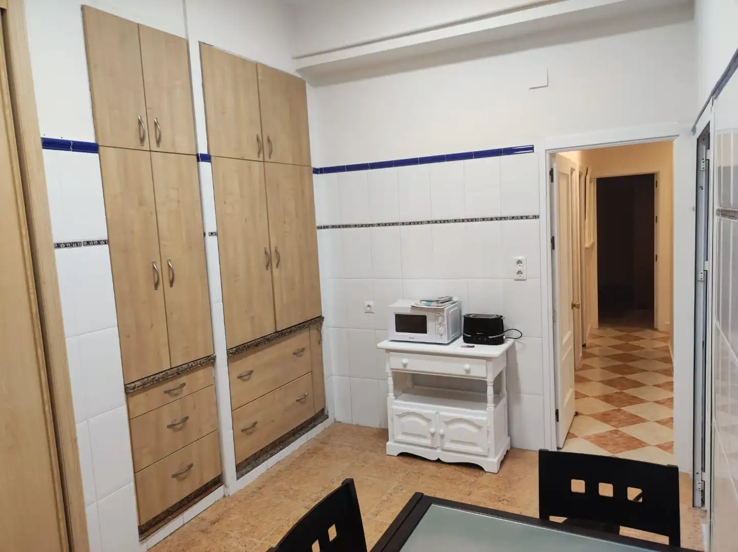 Kitchen of Ground floor for sale in Sevilla  with Air Conditioner, Heating and Furnished