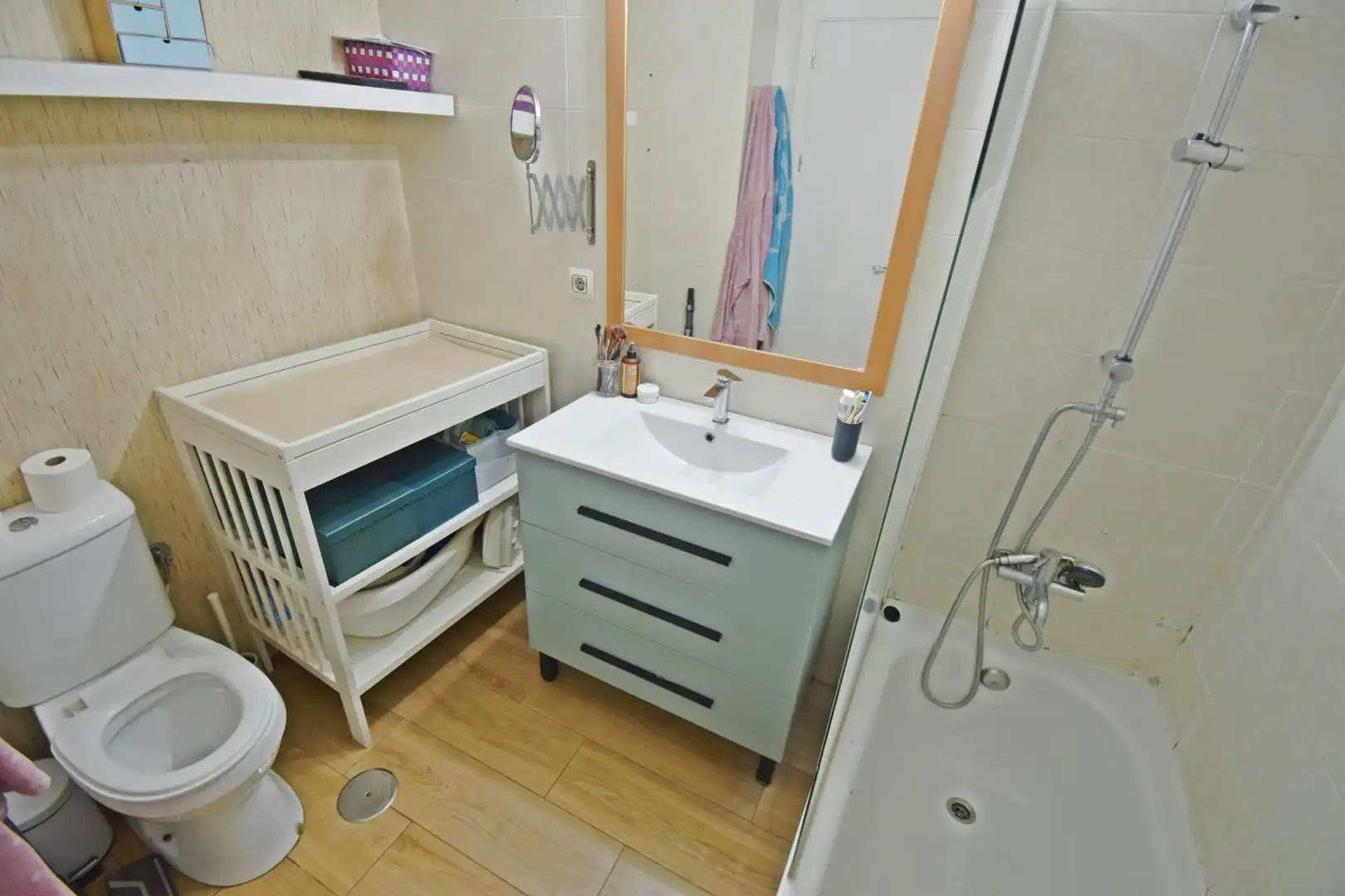Badezimmer von Wohnung zum Verkauf in Jerez de la Frontera mit Klimaanlage, Heizung und Terrasse