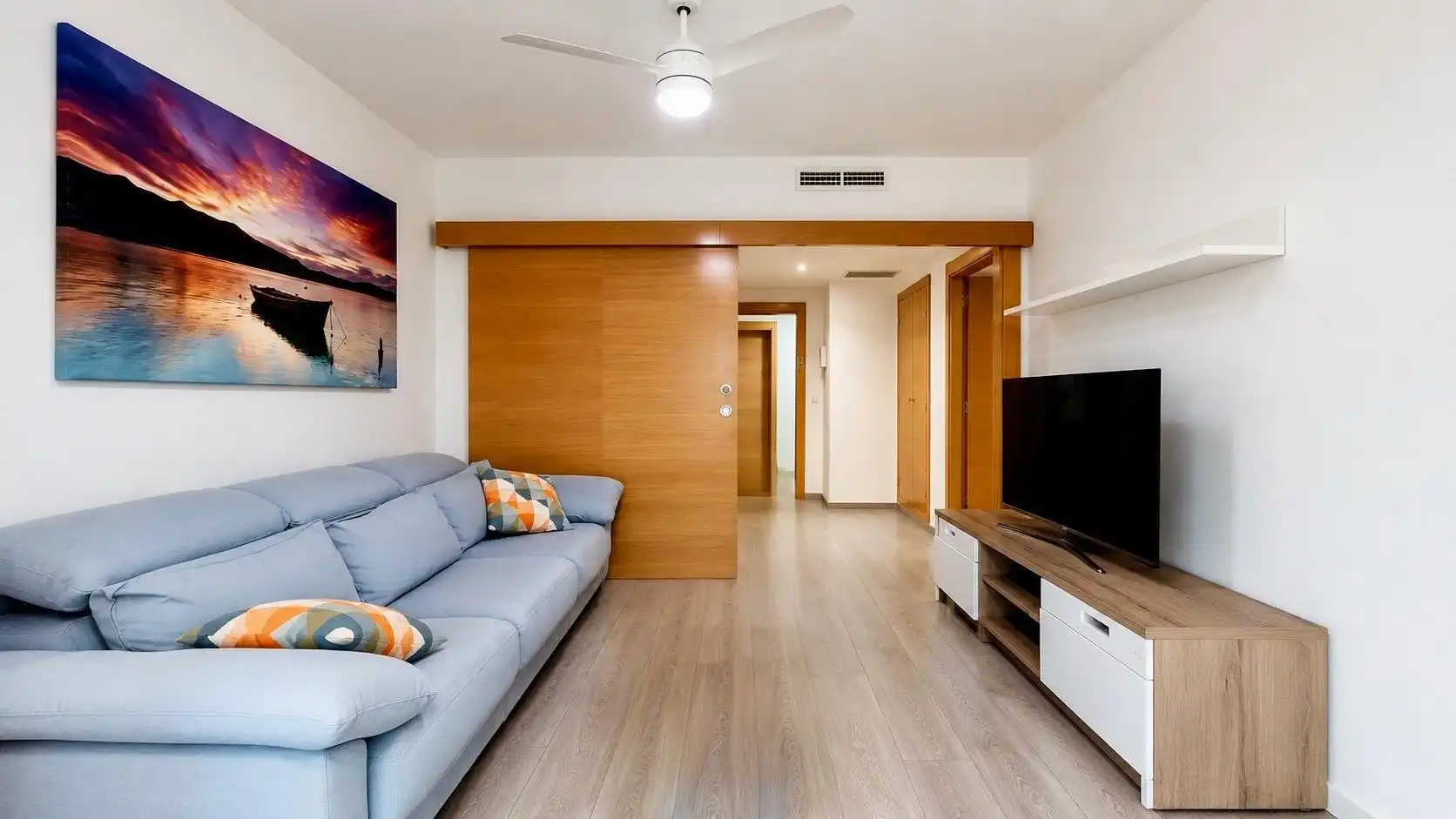Sala de estar de Planta baja en venta en Paterna con Aire acondicionado, Calefacción y Jardín privado