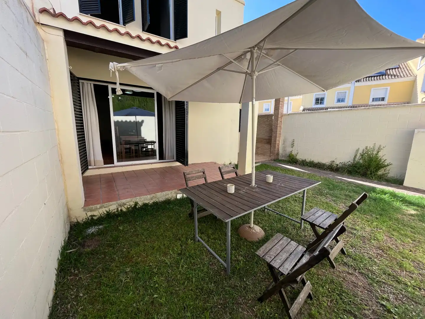 Terraza de Casa o chalet en venta en Aznalcázar con Aire acondicionado, Calefacción y Jardín privado