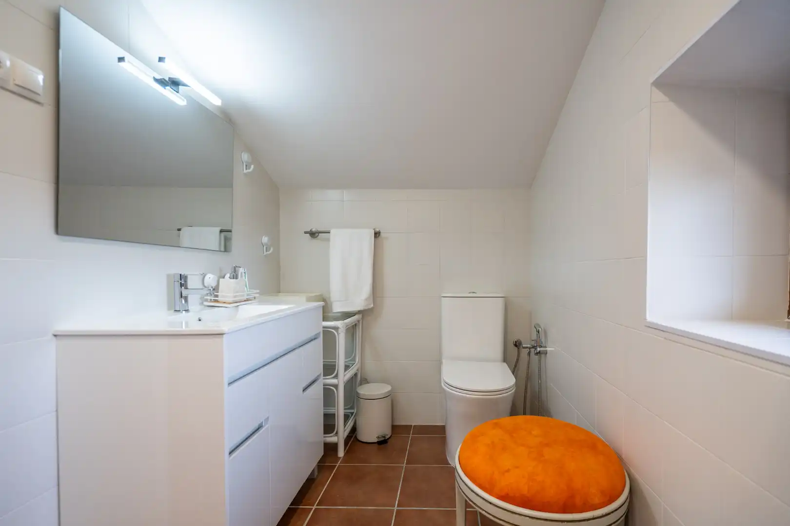 Baño de Finca rústica en venta en Guadarrama con Aire acondicionado, Calefacción y Jardín privado