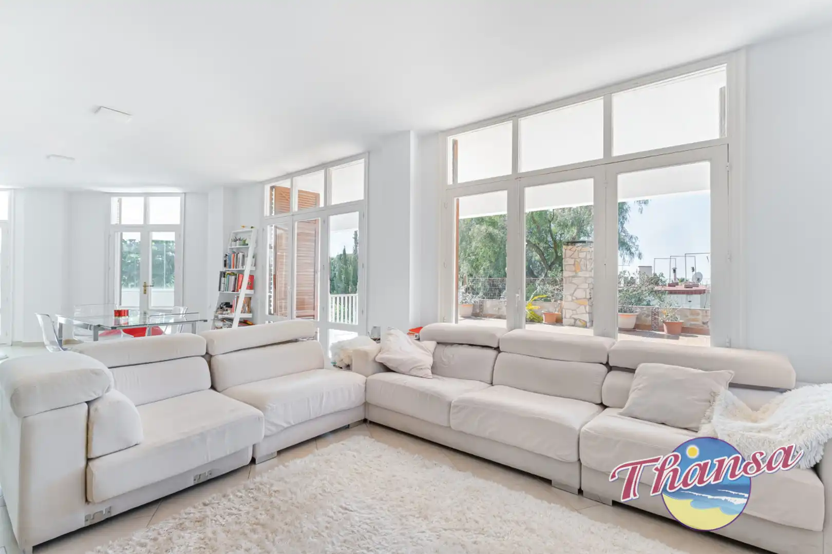 Sala de estar de Casa o chalet en venta en Alicante / Alacant con Aire acondicionado, Calefacción y Jardín privado