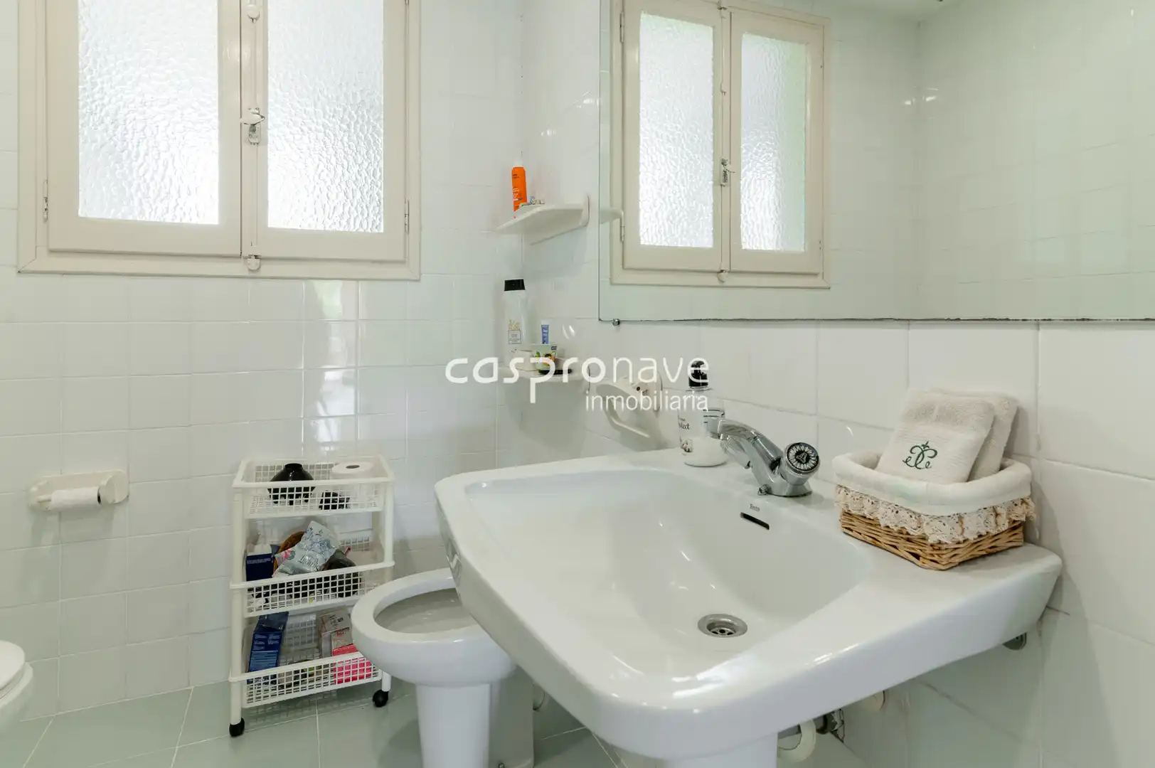 Badezimmer von Haus oder Chalet zum Verkauf in Benicasim / Benicàssim mit Heizung, Privatgarten und Terrasse