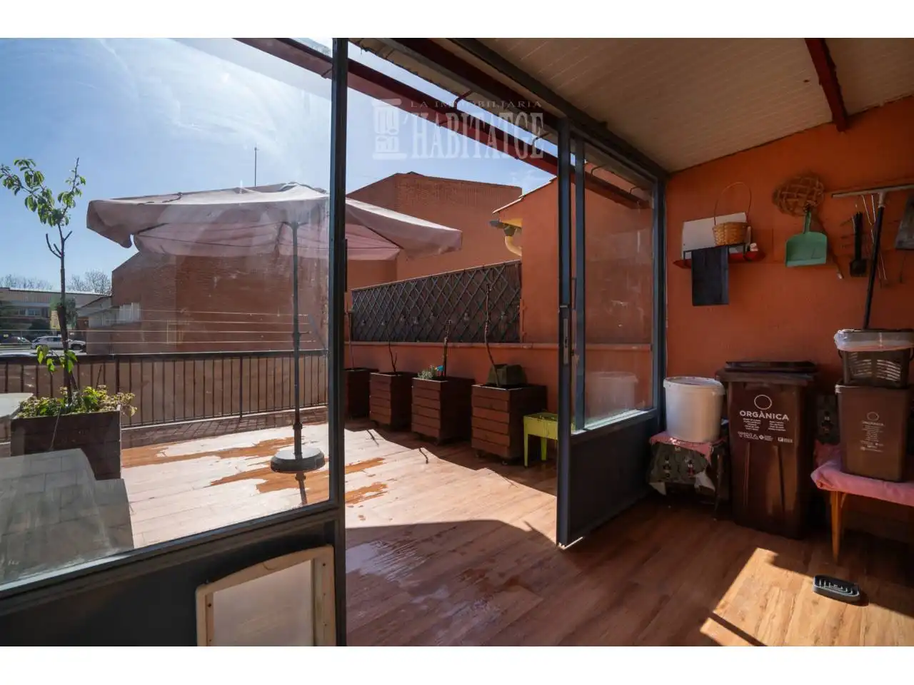 Terraza de Casa o chalet en venta en Santa Eugènia de Berga con Aire acondicionado, Calefacción y Parquet
