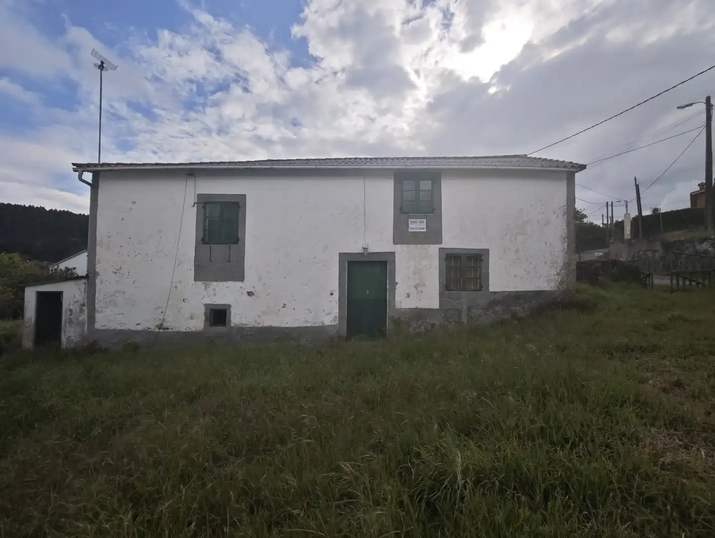 Vista exterior de Casa o xalet en venda en Ferrol amb Jardí privat