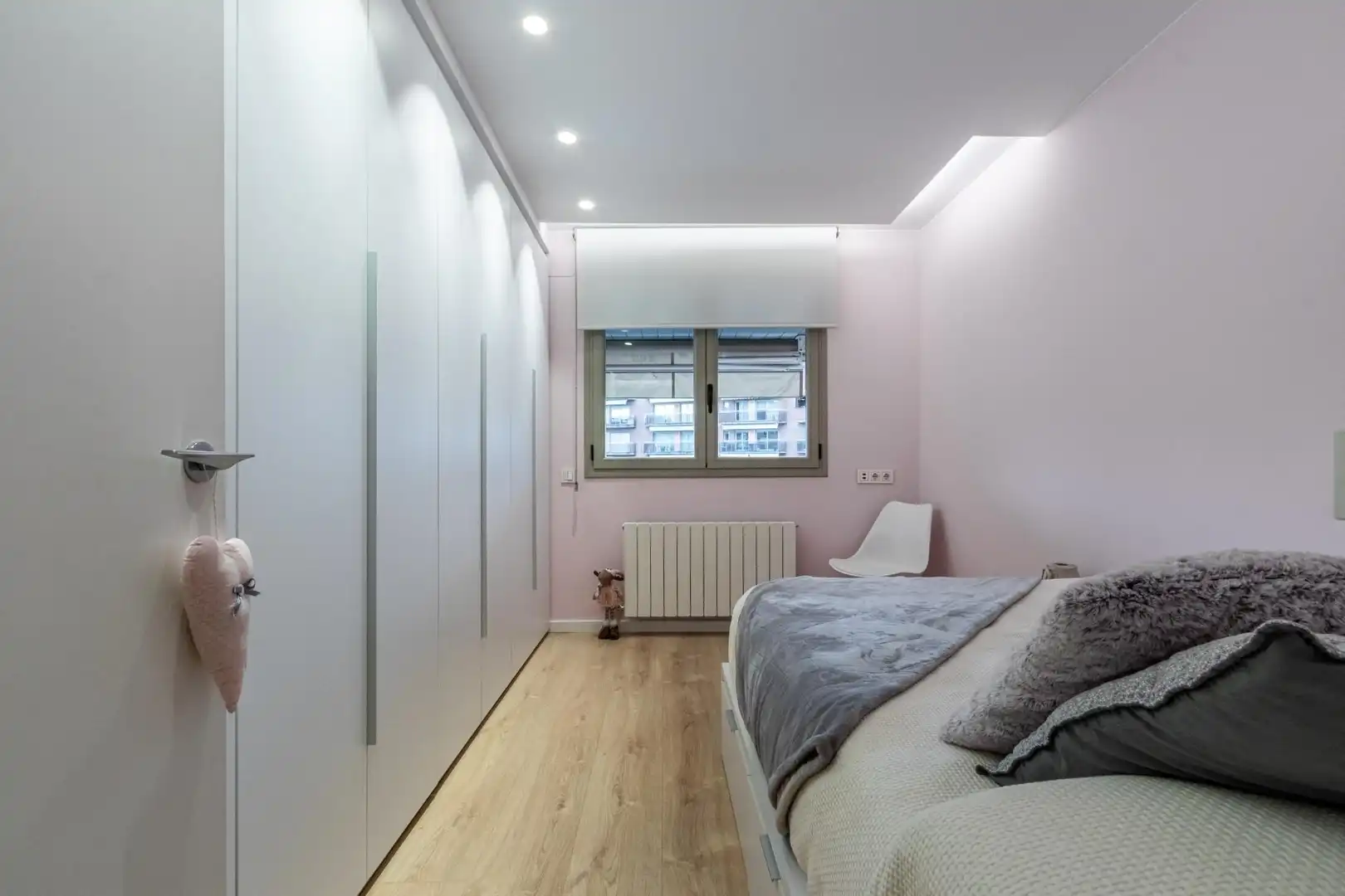 Schlafzimmer von Wohnung zum Verkauf in Manresa mit Heizung, Privatgarten und Parkett