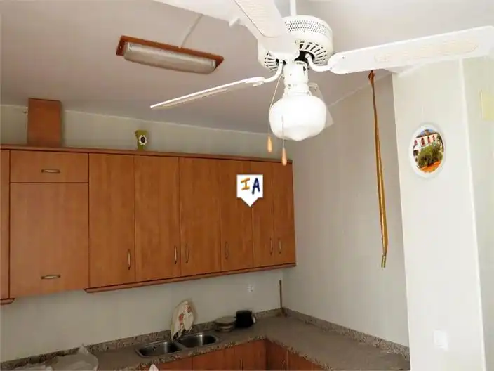 Cocina de Casa adosada en venta en Santiago de Calatrava con Terraza y Trastero