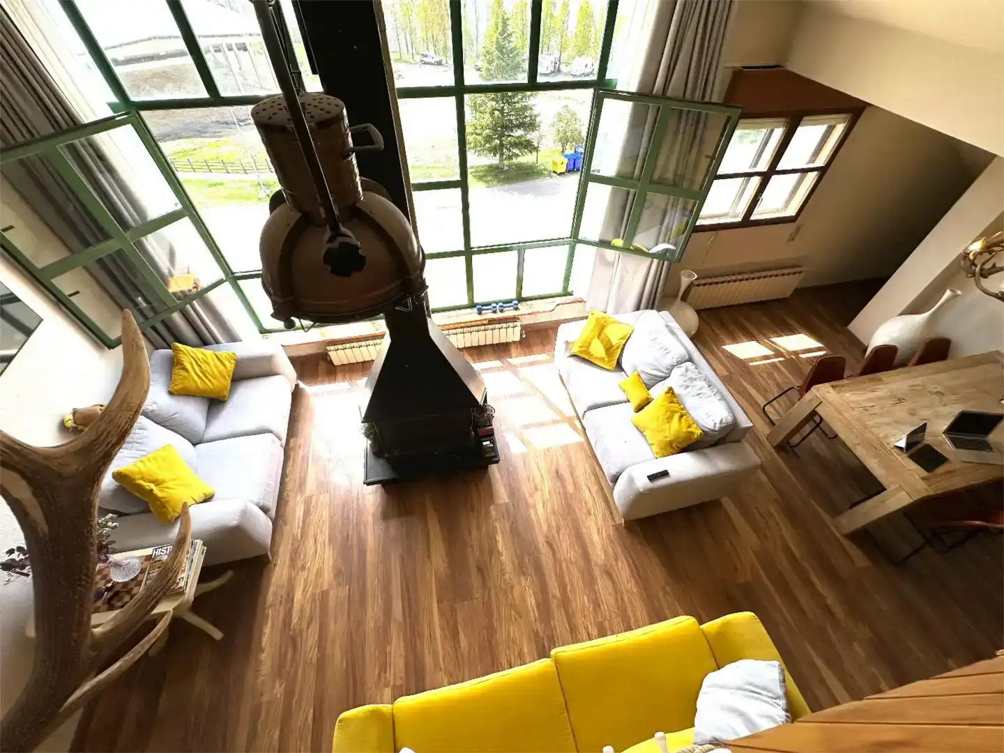 Sala de estar de Piso en venta en Riaño con Trastero y Amueblado