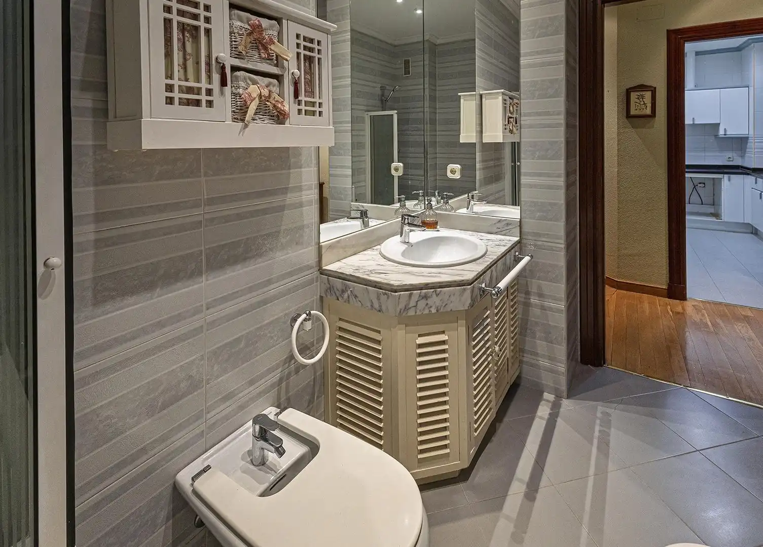 Badezimmer von Wohnung zum Verkauf in Valladolid mit Heizung