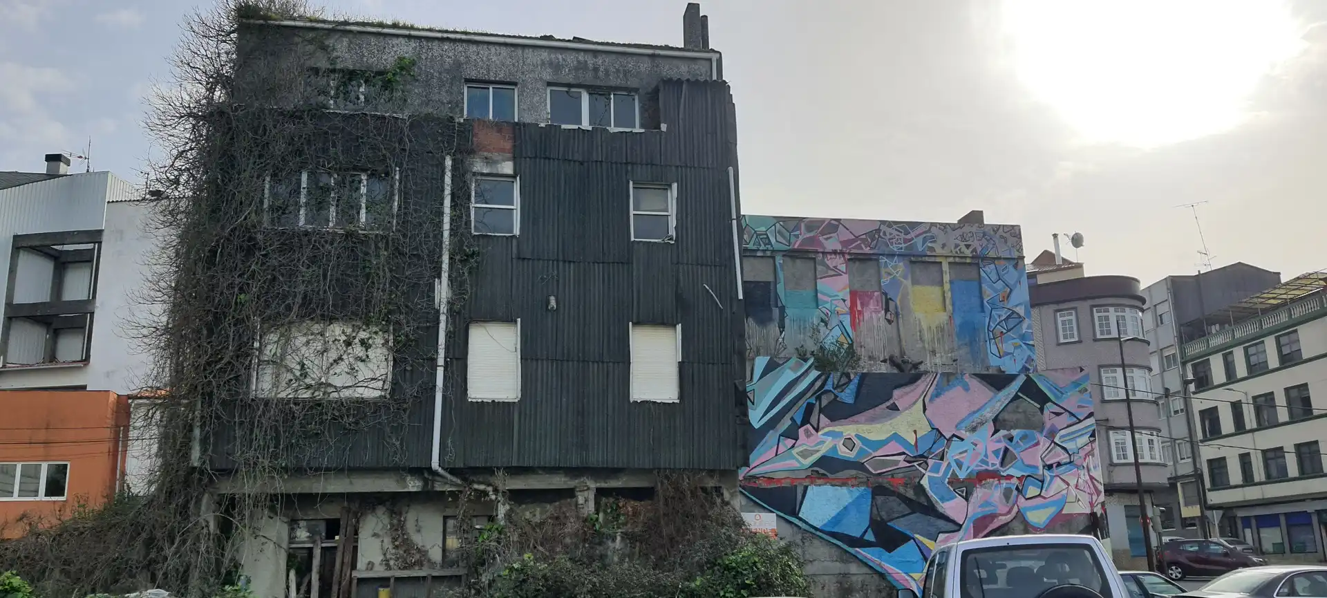 Vista exterior de Casa o chalet en venta en Carballo con Balcón