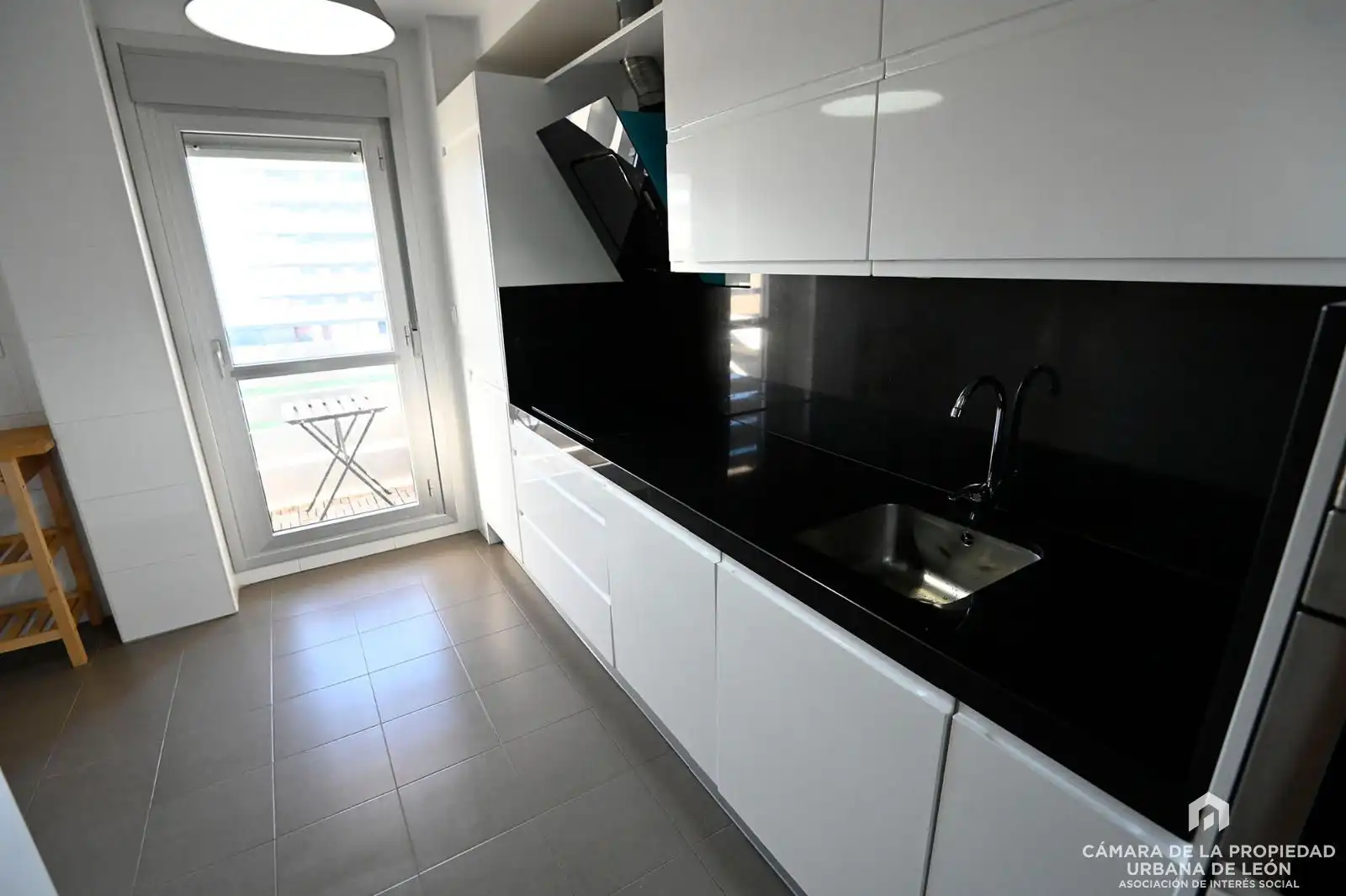 Cocina de Piso de alquiler en León Capital  con Calefacción, Parquet y Terraza