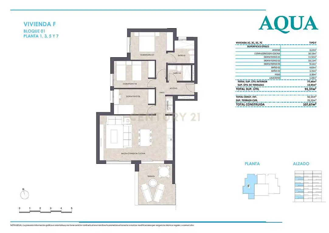 Apartment with lift for sale in Avenida de Bulgaria, 5, Calp, Spain 5, imagen 2