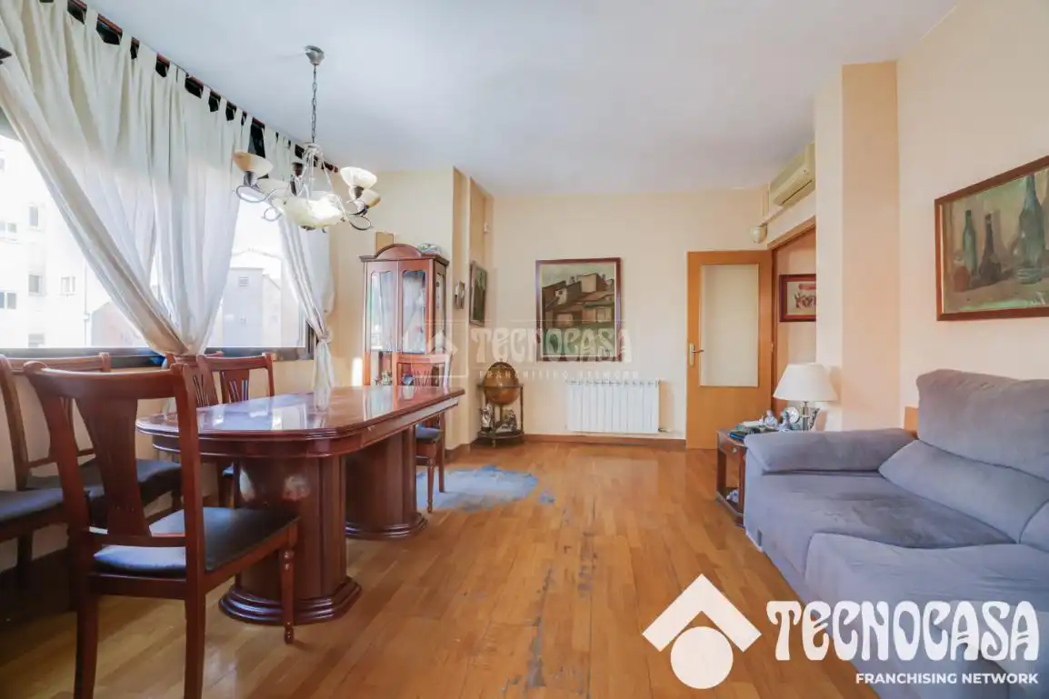Sala de estar de Piso en venta en Barcelona con Aire acondicionado, Calefacción y Parquet