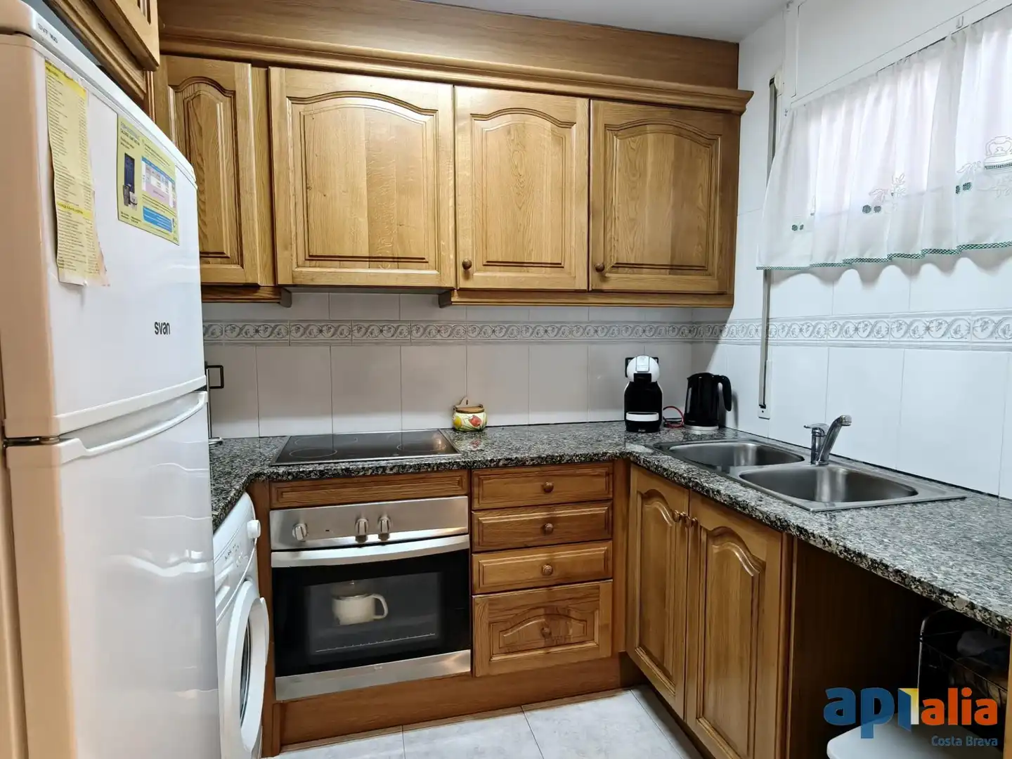 Kitchen of Apartments for sale in Calonge i Sant Antoni  with Private garden, Terrace and Swimming Pool