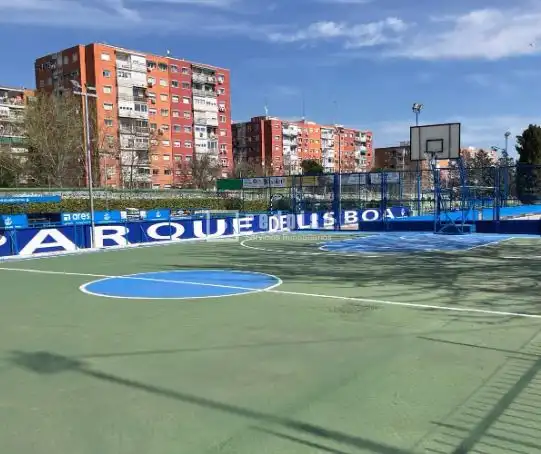 Parking of Flat for sale in Alcorcón  with Heating, Private garden and Parquet flooring