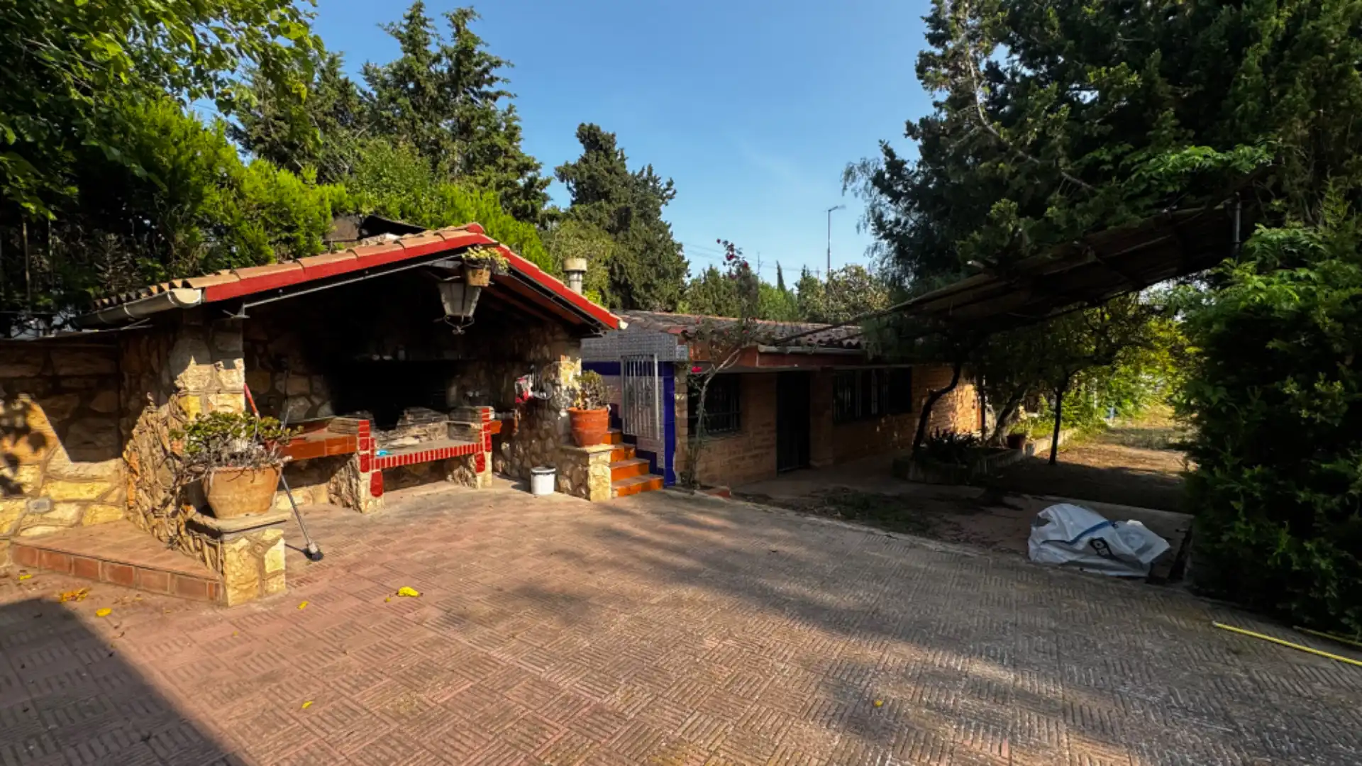 Vista exterior de Casa o xalet en venda en El Catllar  amb Calefacció, Jardí privat i Terrassa