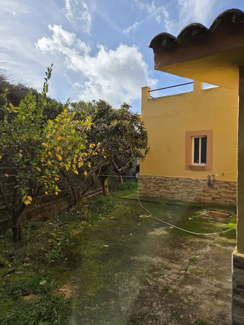 Garden of Houses for sale in Badajoz  with Private garden, Terrace and Storage room