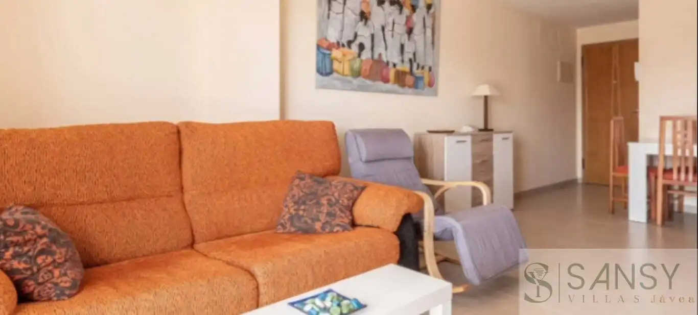 Living room of Attic for sale in Dénia  with Air Conditioner, Heating and Community pool