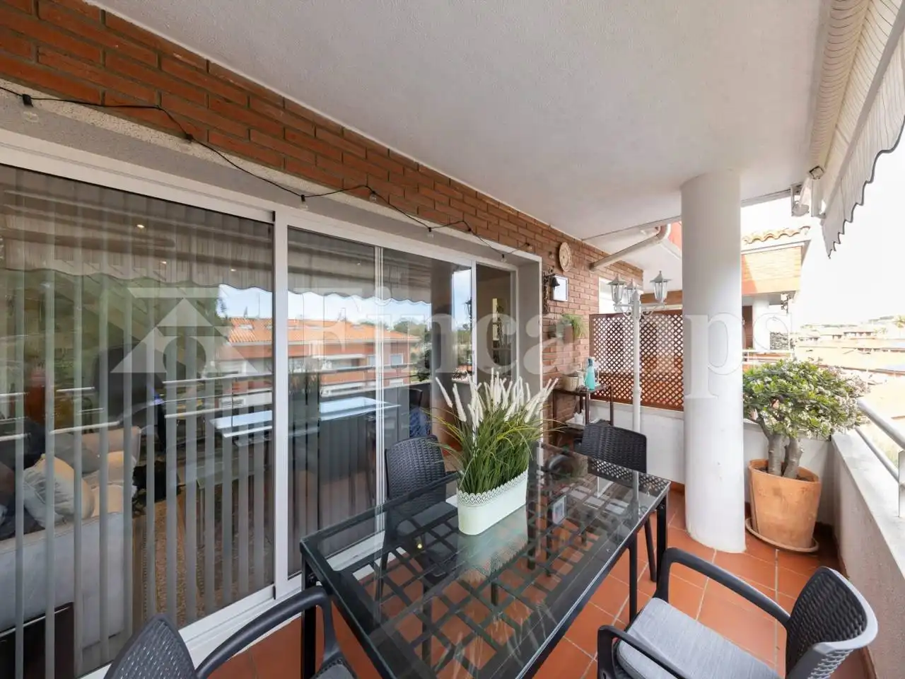 Terrace of Flat for sale in Sant Quirze del Vallès  with Air Conditioner, Heating and Parquet flooring