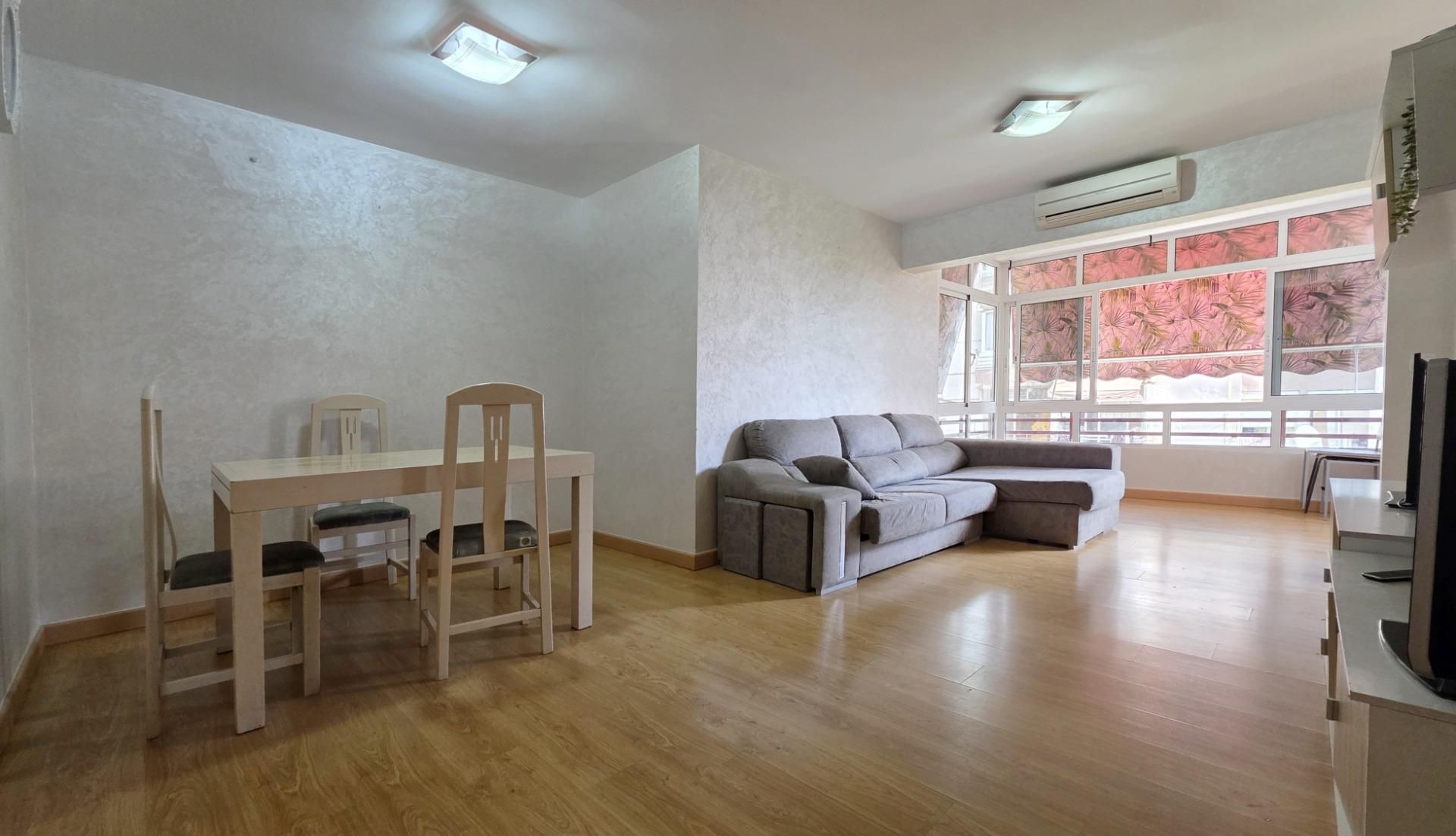 Sala de estar de Piso en venta en Alicante / Alacant con Aire acondicionado