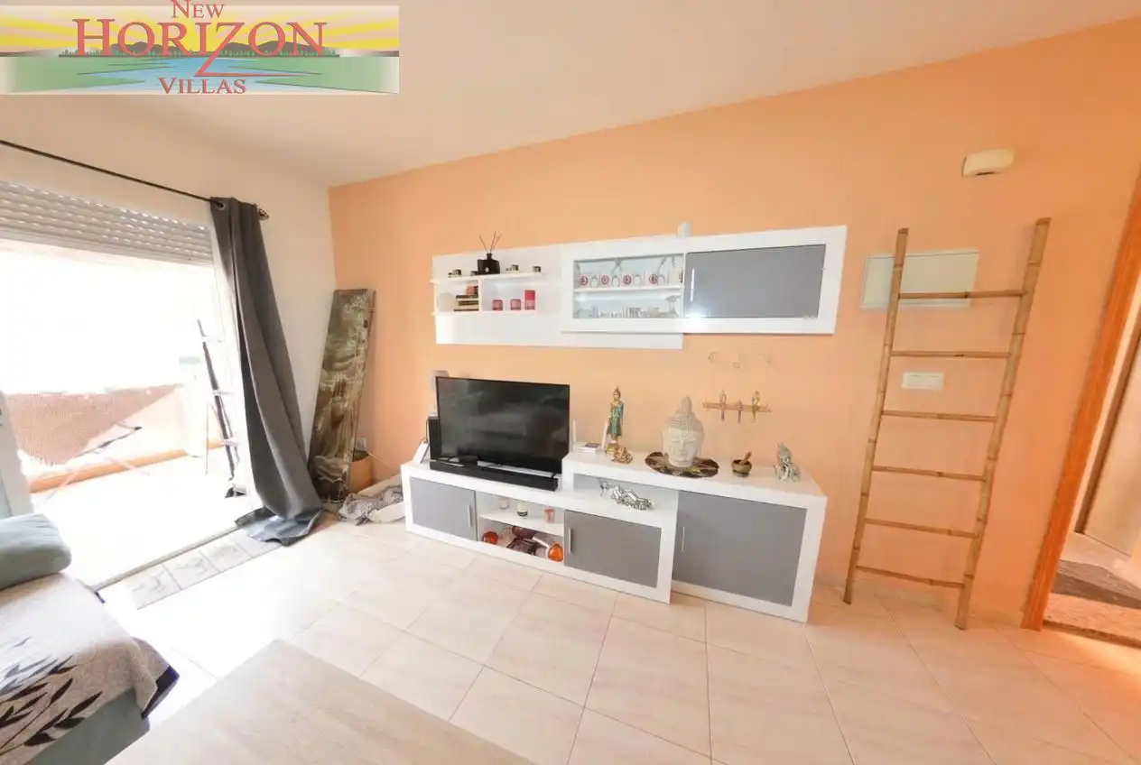 Living room of Flat for sale in Cuevas del Almanzora  with Air Conditioner, Terrace and Community pool