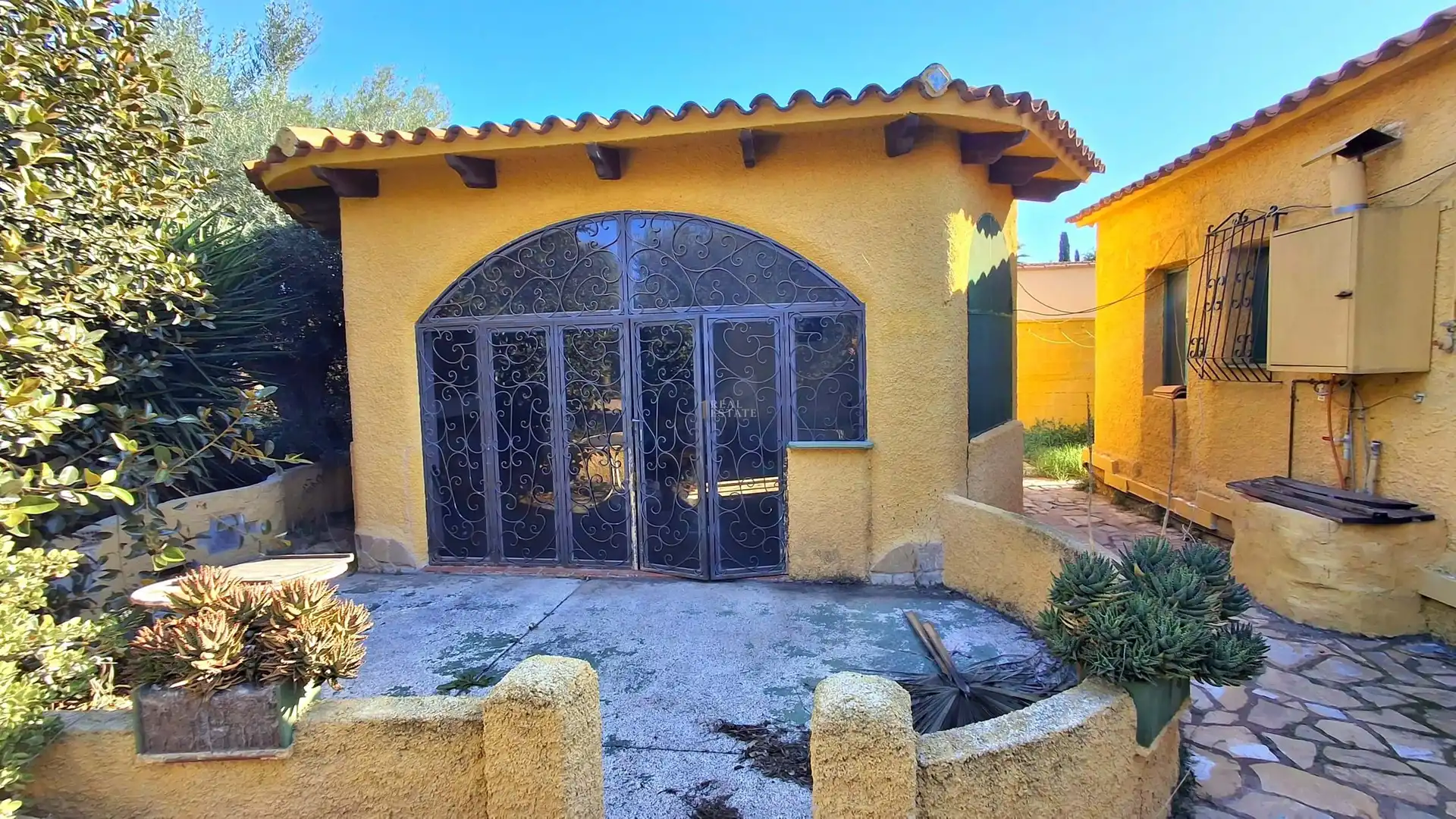 Vista exterior de Casa o chalet en venta en Mutxamel con Terraza