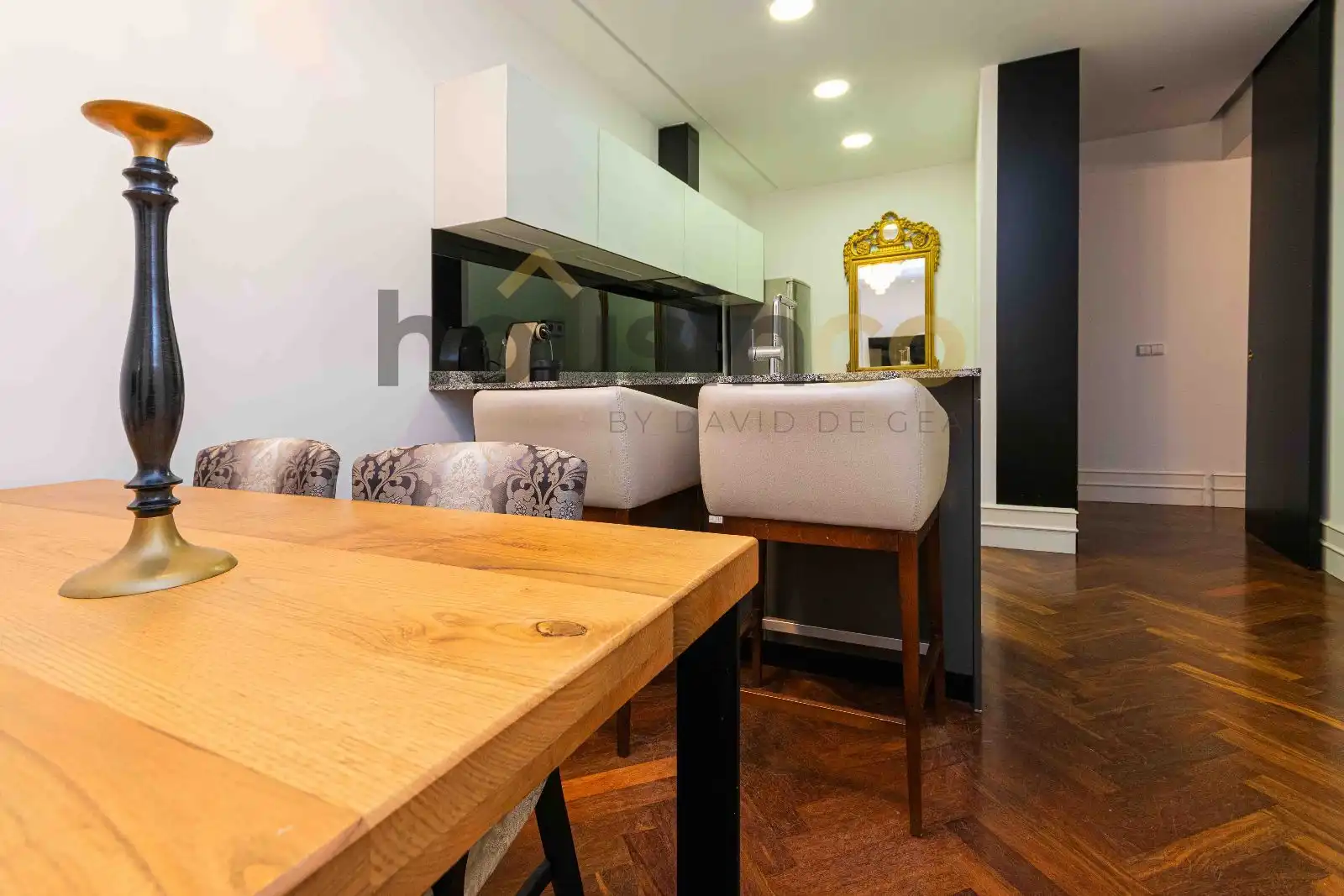 Kitchen of Flat for rent in Madrid  with Heating and Furnished