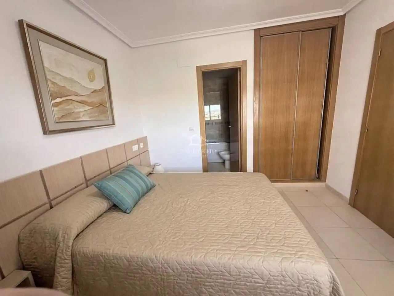 Dormitori de Apartament en venda en Oropesa del Mar / Orpesa amb Aire condicionat, Terrassa i Moblat