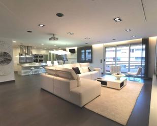 Sala d'estar de Pis en venda en Manresa amb Aire condicionat, Parquet i Moblat