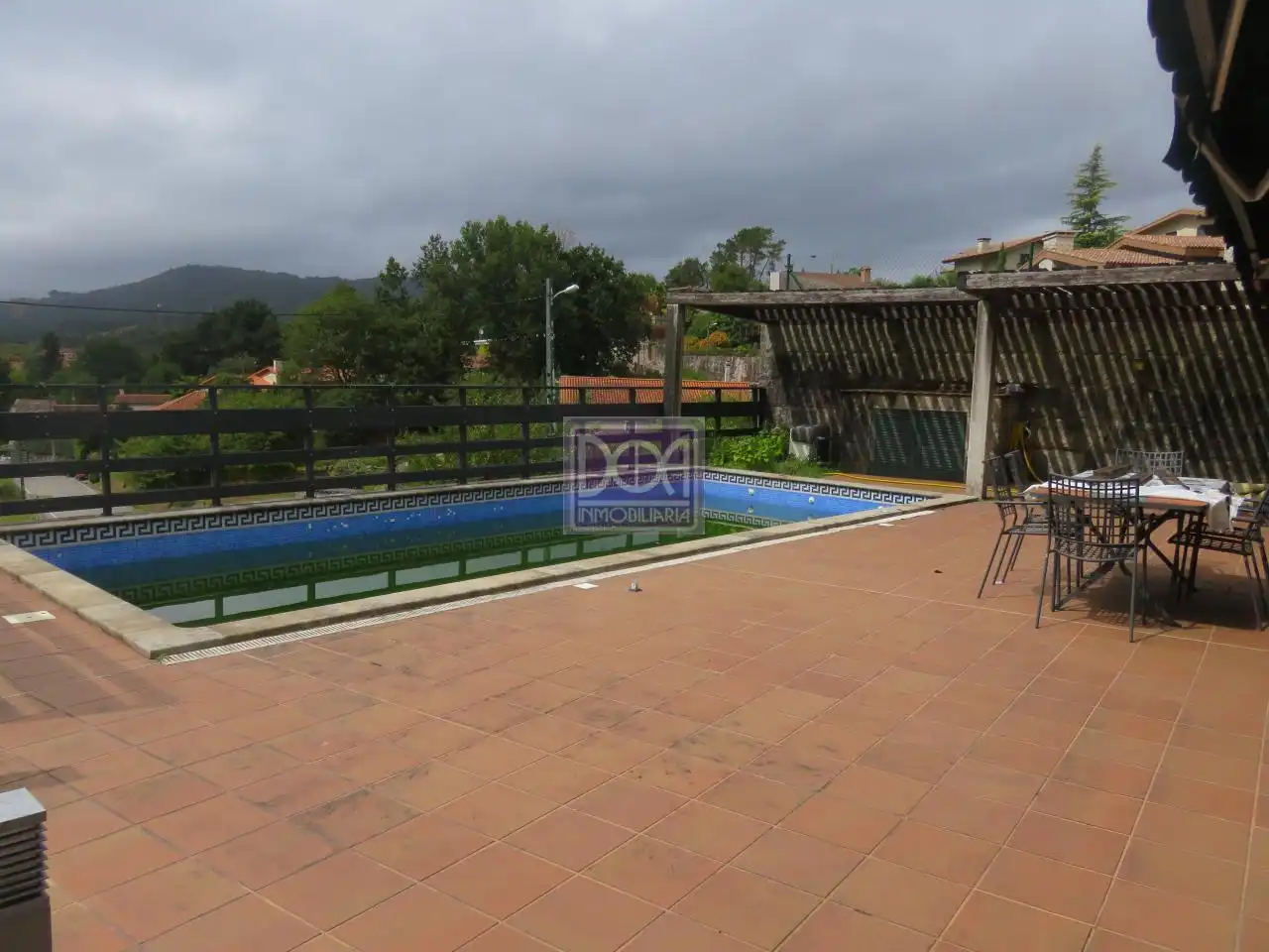Piscina de Casa o xalet en venda en Mondariz-Balneario amb Calefacció, Jardí privat i Terrassa