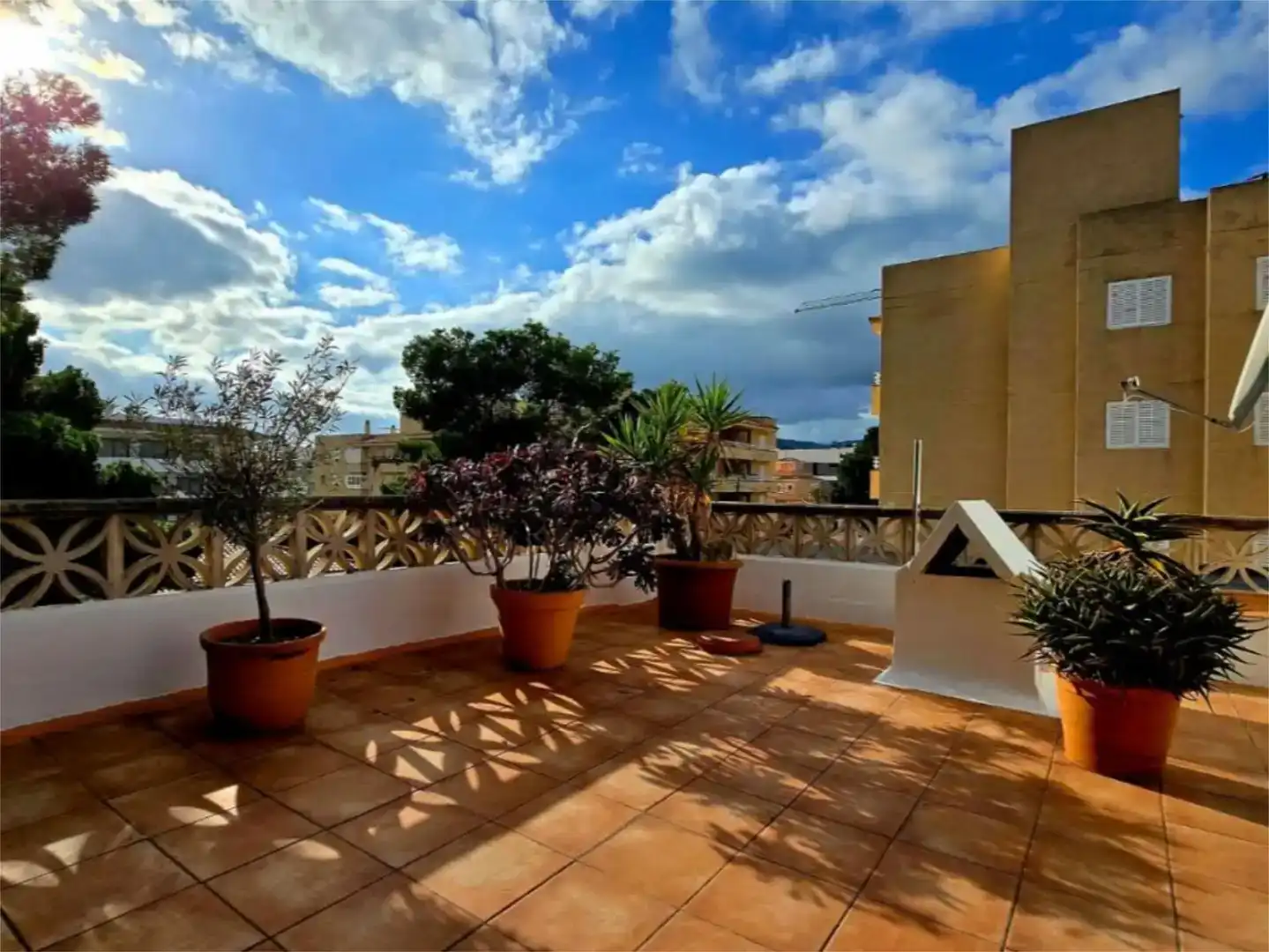 Terrace of Flat for sale in Capdepera  with Air Conditioner, Storage room and Balcony