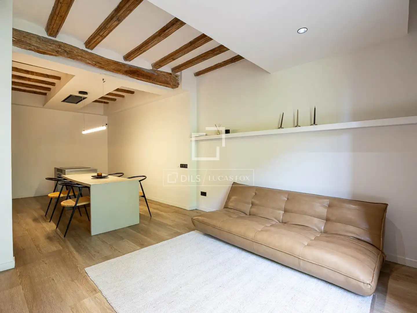 Sala de estar de Piso en venta en Barcelona con Aire acondicionado, Calefacción y Terraza