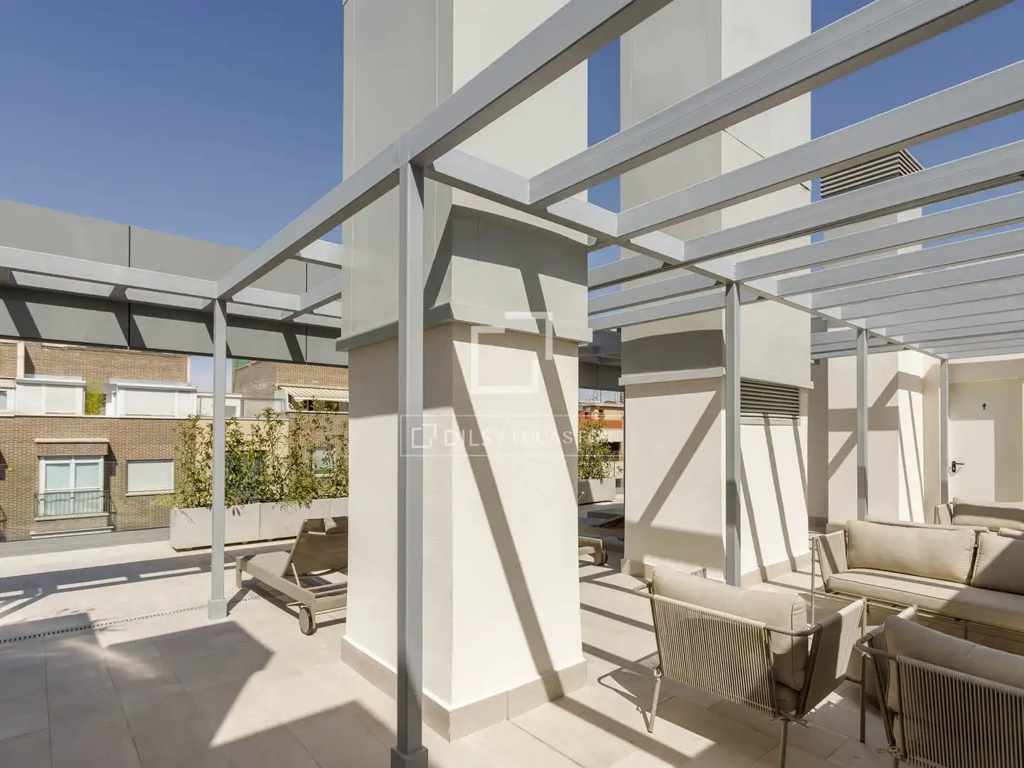 Terrace of Flat for rent in Madrid  with Air Conditioner, Heating and Parquet flooring