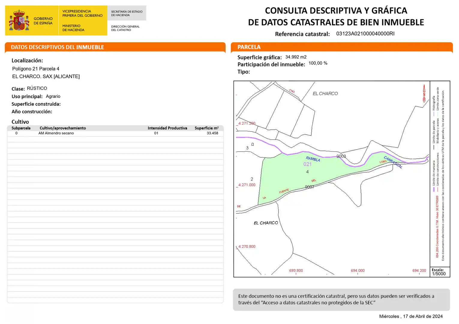 Terreno rustico in vendita a Plaça Poligono 3 271, imagen 3