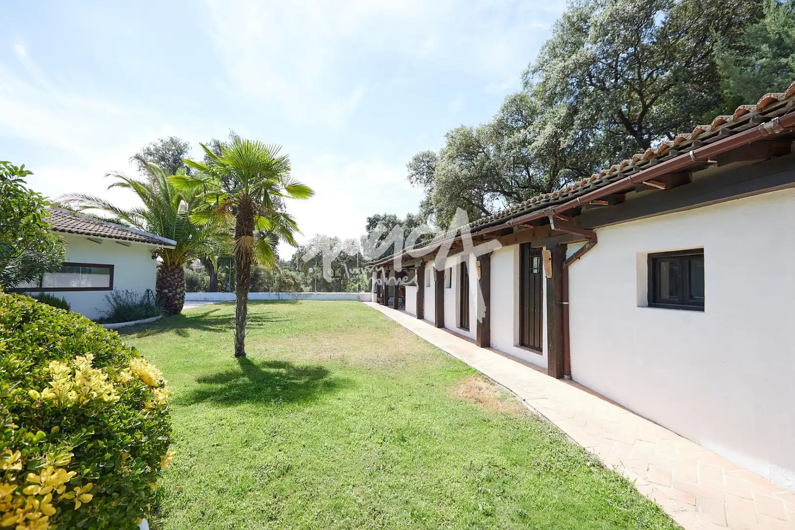 Garden of Houses for rent in Villanueva de la Cañada  with Air Conditioner, Heating and Private garden