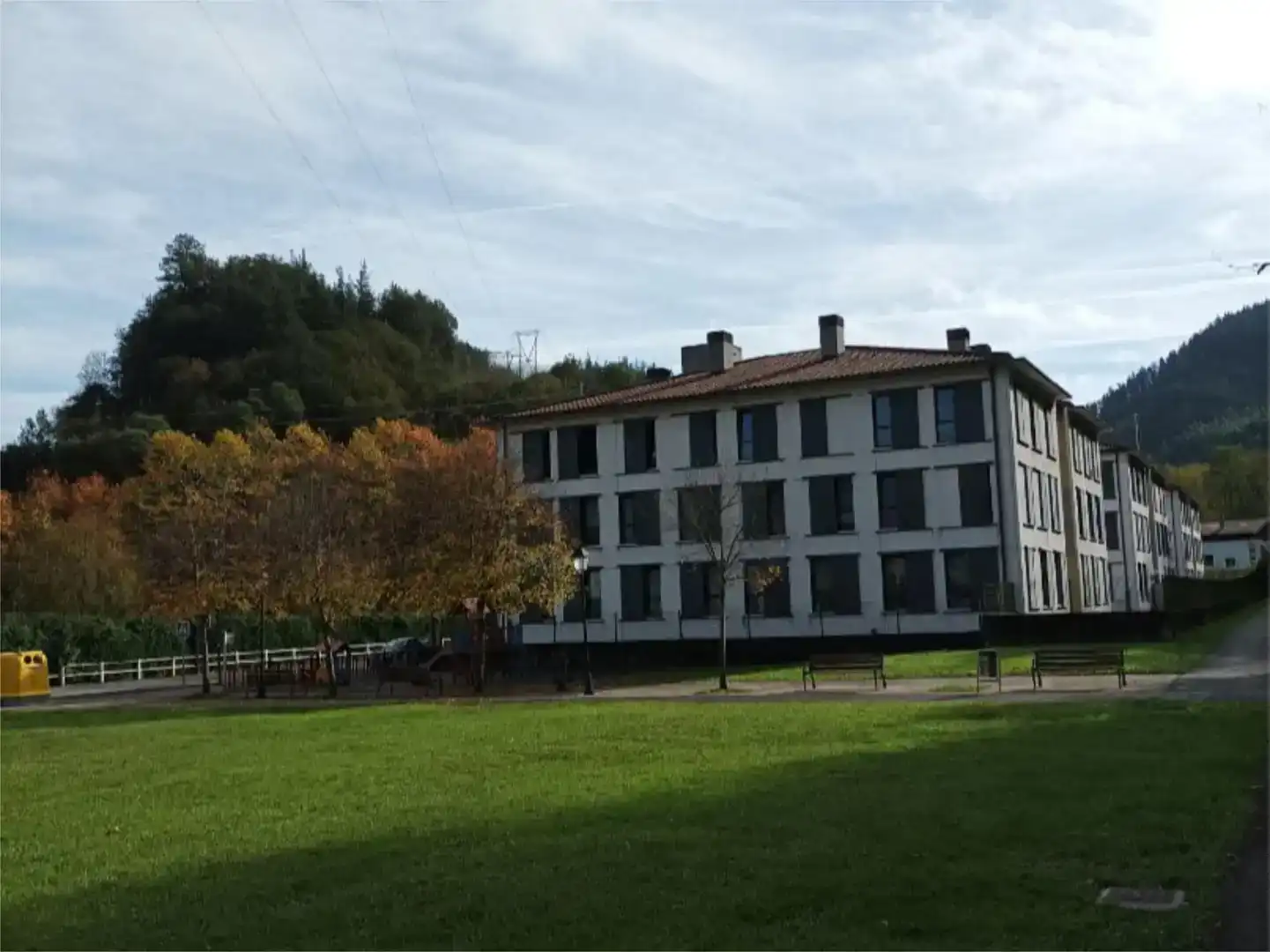 Exterior view of Flat for sale in Areatza  with Parquet flooring, Storage room and Furnished