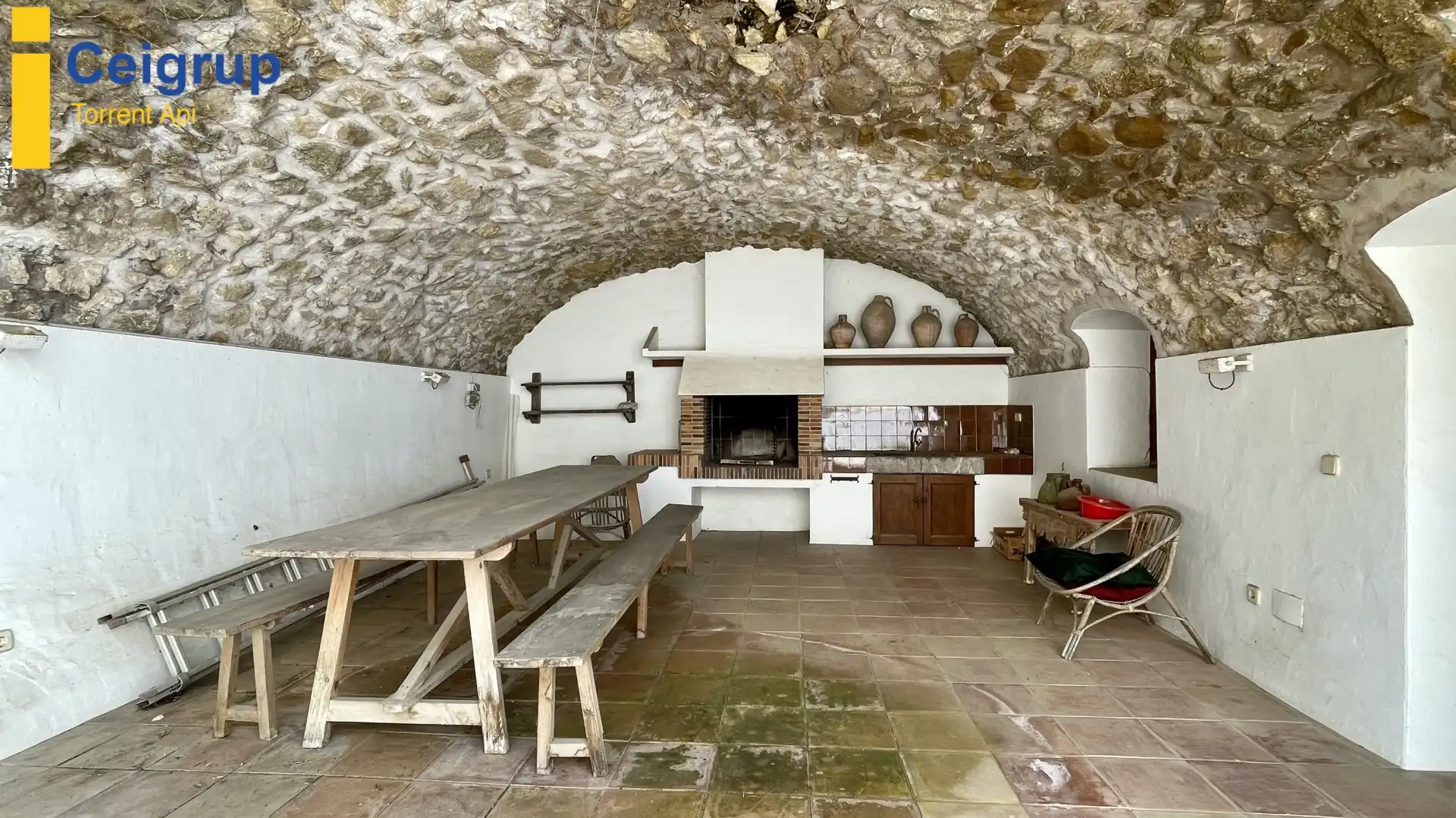 Cuina de Finca rústica en venda en Torroella de Montgrí amb Aire condicionat, Terrassa i Traster