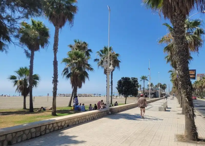 Außenansicht von Dachboden zum Verkauf in Málaga mit Klimaanlage, Heizung und Terrasse