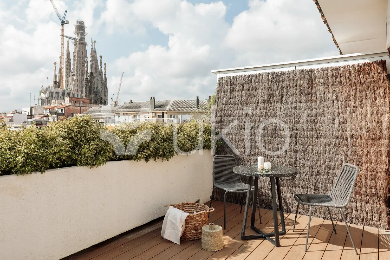 Terrassa de Apartament de lloguer en Barcelona amb Aire condicionat, Calefacció i Terrassa
