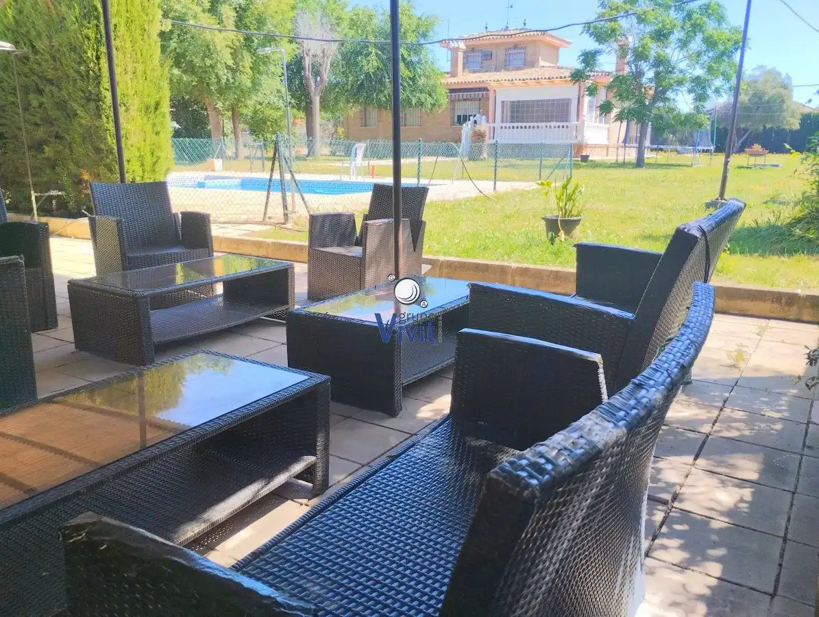 Terraza de Casa o chalet en venta en Carmona con Aire acondicionado, Jardín privado y Trastero