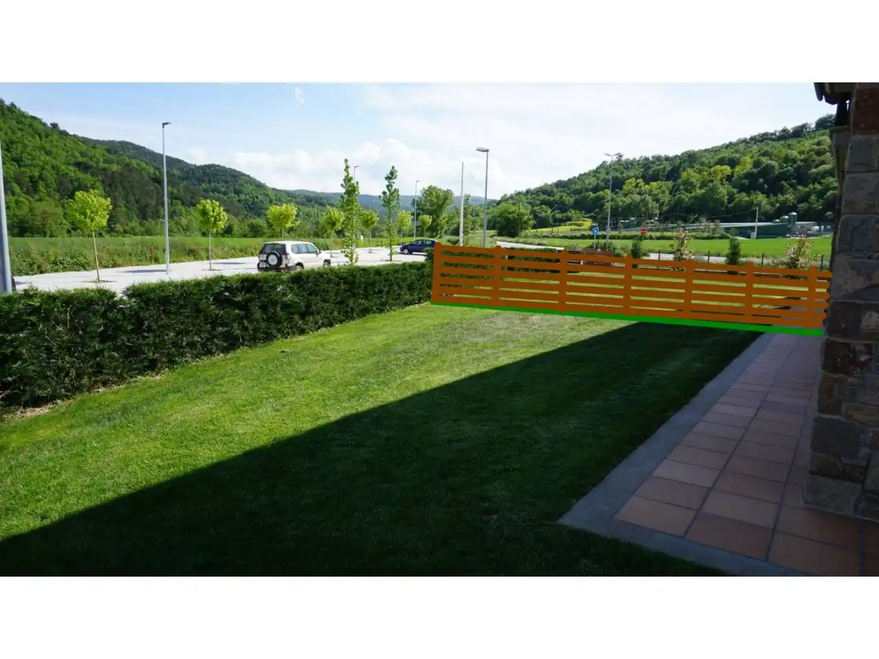 Terrassa de Casa adosada de lloguer en Santa Eulàlia de Riuprimer amb Calefacció, Jardí privat i Terrassa