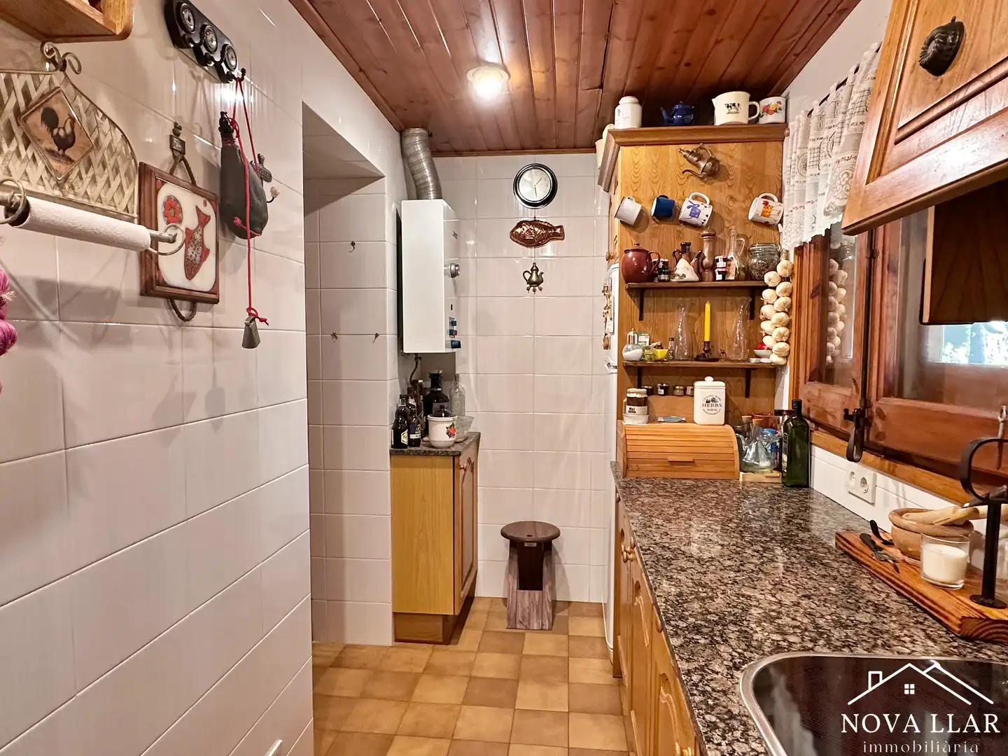 Cocina de Casa o chalet en venta en Ribes de Freser con Calefacción, Jardín privado y Parquet