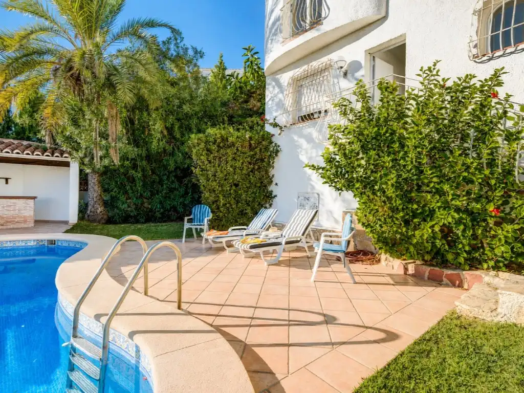 Jardín de Casa o chalet en venta en Jávea / Xàbia con Aire acondicionado, Calefacción y Jardín privado