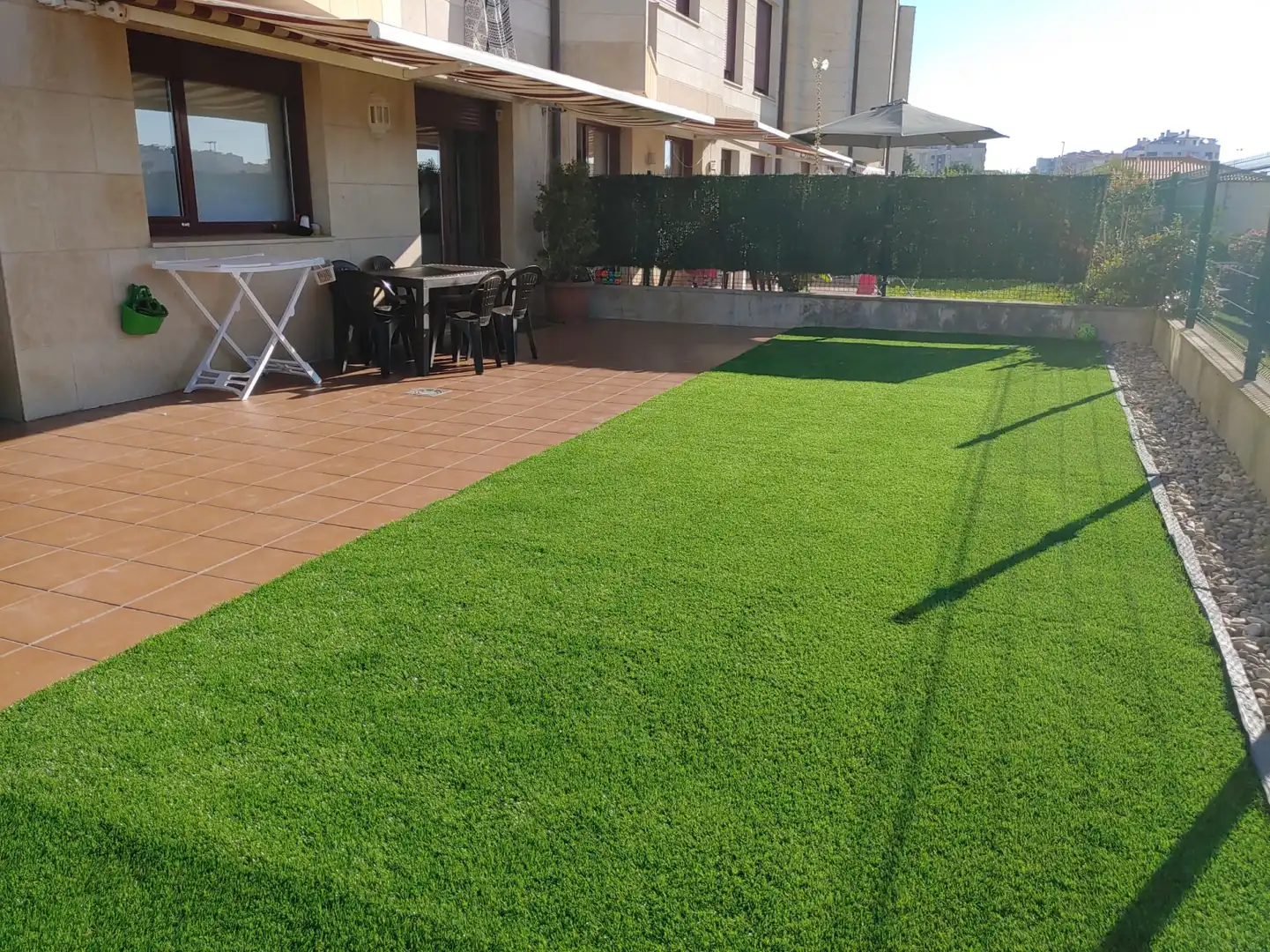 Terrace of Flat for rent in Santander  with Heating, Parquet flooring and Furnished