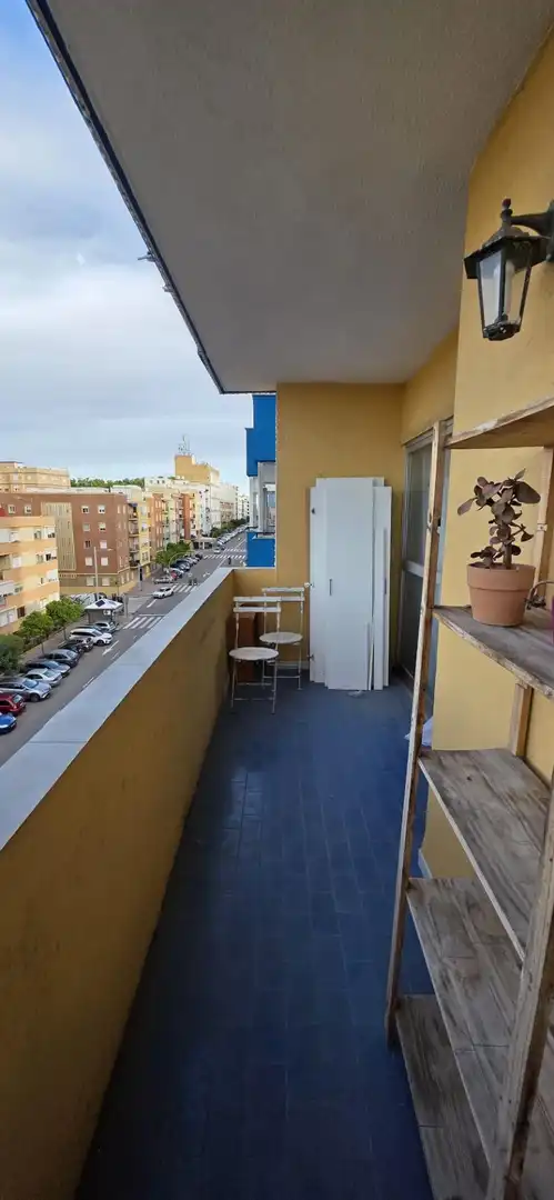 Balcony of Flat for sale in Algeciras