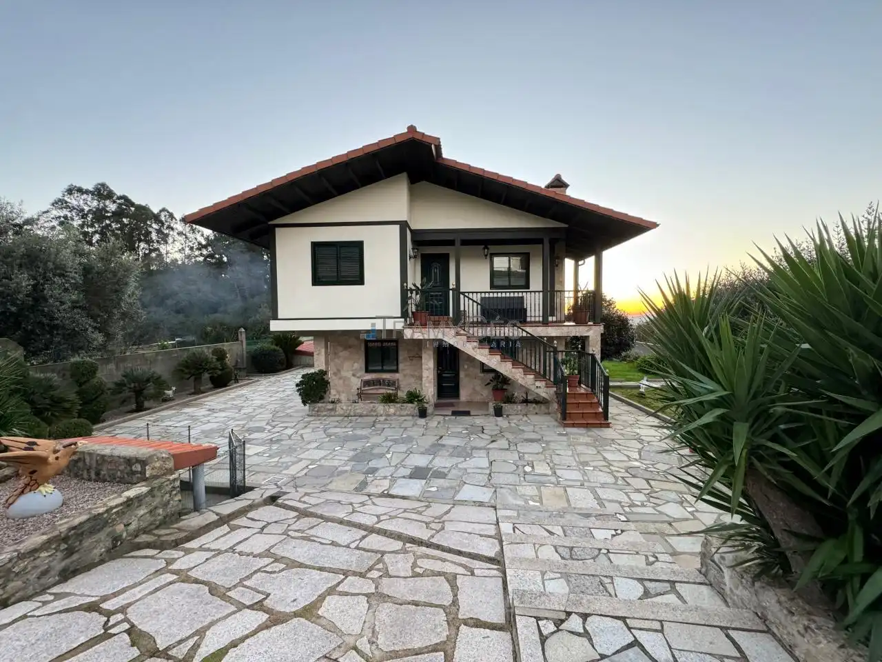 Vista exterior de Casa o chalet en venta en Redondela con Calefacción, Jardín privado y Terraza