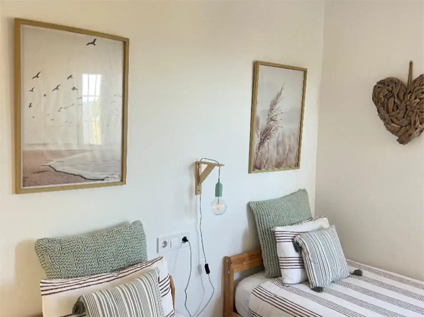 Wohnzimmer von Wohnung zur Miete in Jávea / Xàbia mit Klimaanlage, Privatgarten und Möbliert