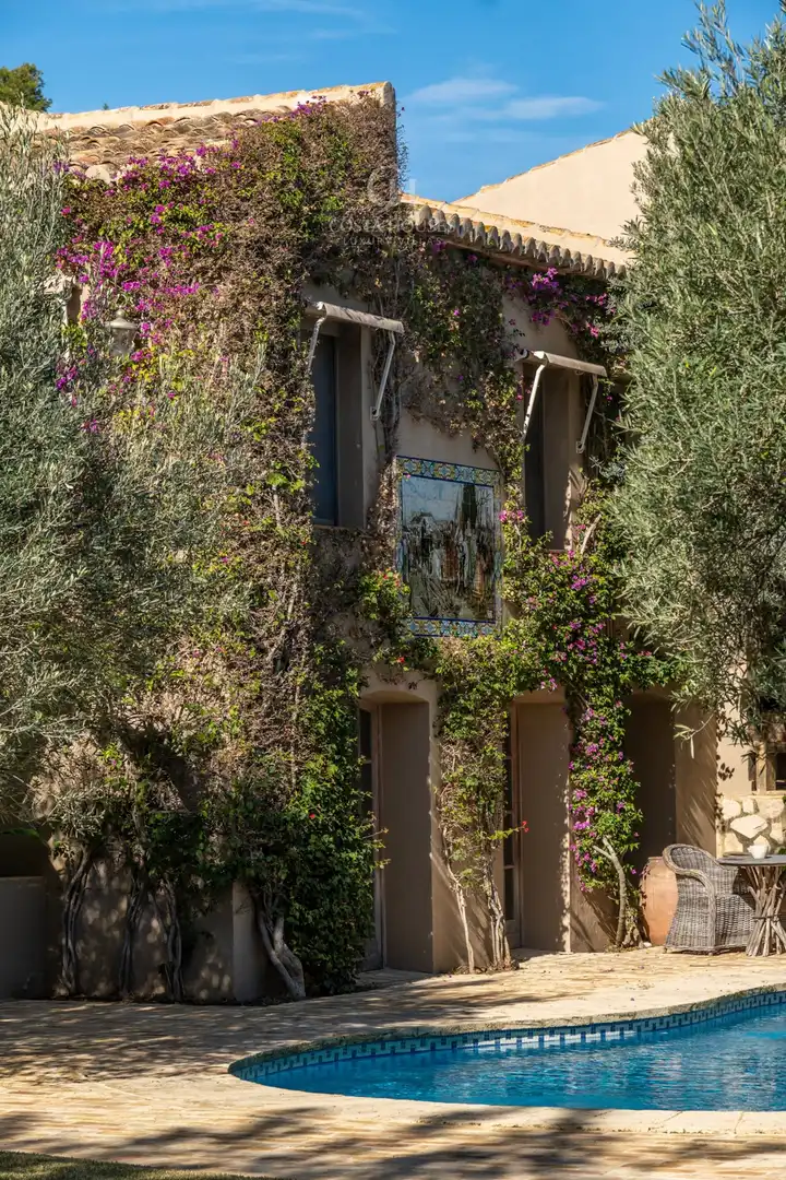 Vista exterior de Casa o chalet en venta en Jávea / Xàbia con Aire acondicionado, Calefacción y Jardín privado