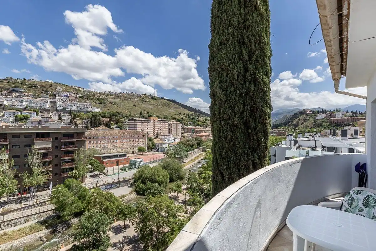 Exterior view of Houses for sale in Granada  with Air Conditioner, Terrace and Storage room