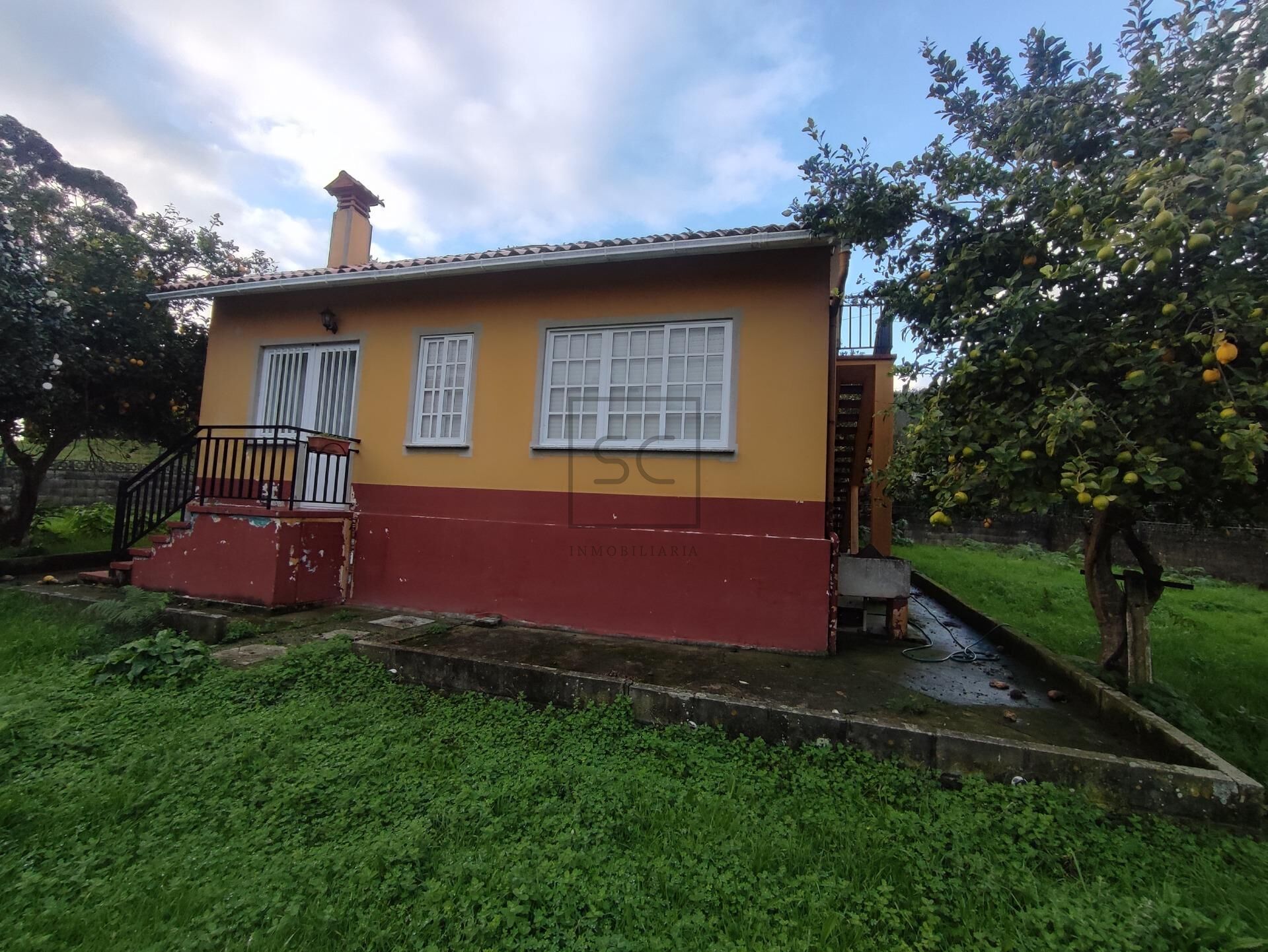 Exterior view of House or chalet for sale in Neda  with Heating, Private garden and Storage room